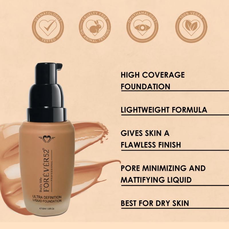 Daily Life Forever52 Ultra Definition Liquid Foundation - FLF004 | Swadesiicart
