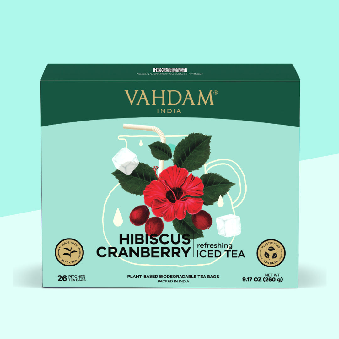 Hibiscus Cranberry Iced Tea | 26 Pitcher Tea Bags