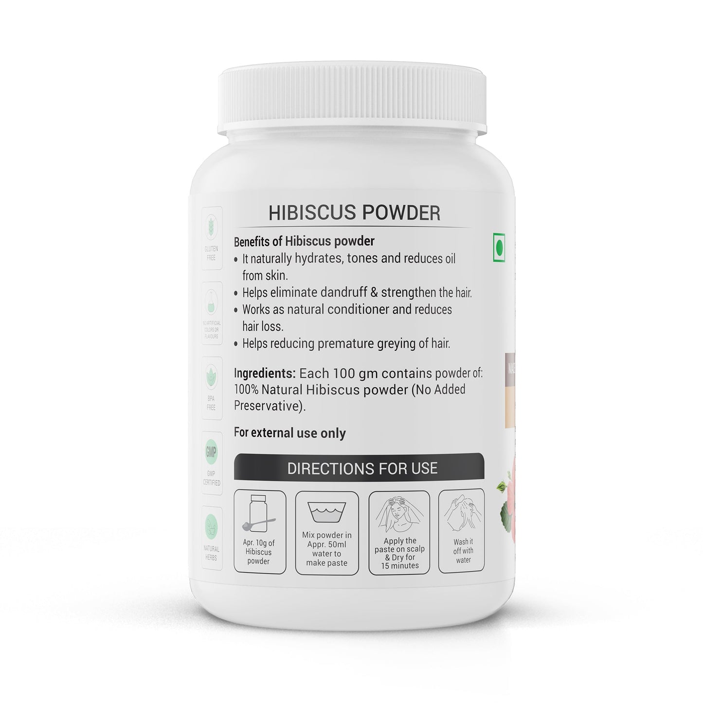 Krishna'S Herbal & Ayurveda Hibiscus Powder | Swadesiicart