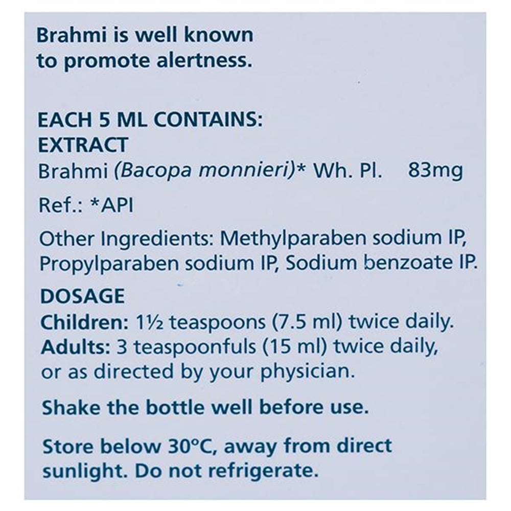 Himalaya Brahmi Syrup - Swadesiicart