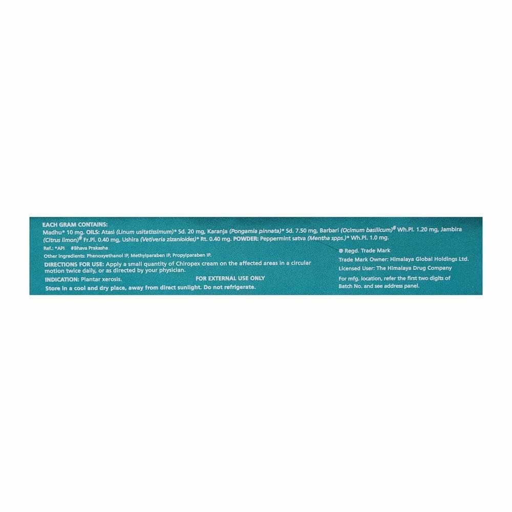 Himalaya Chiropex Cream | Swadesiicart