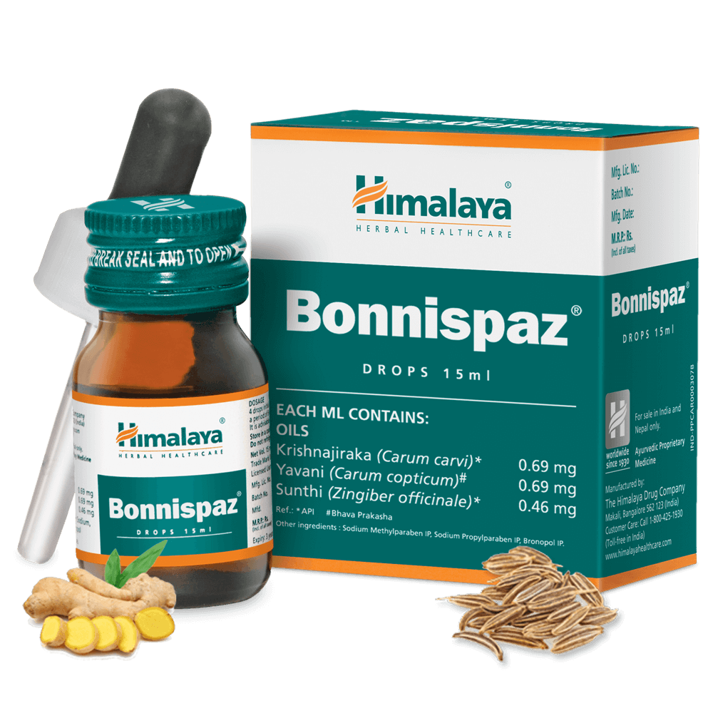 Himalaya Herbals Bonnispaz Drops (15 ml) - Swadesiicart