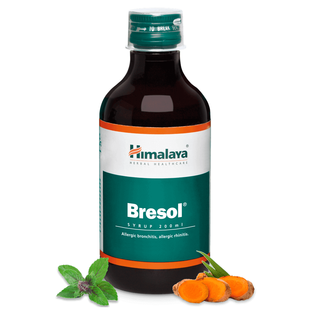 Himalaya Herbals - Bresol Syrup - Swadesiicart
