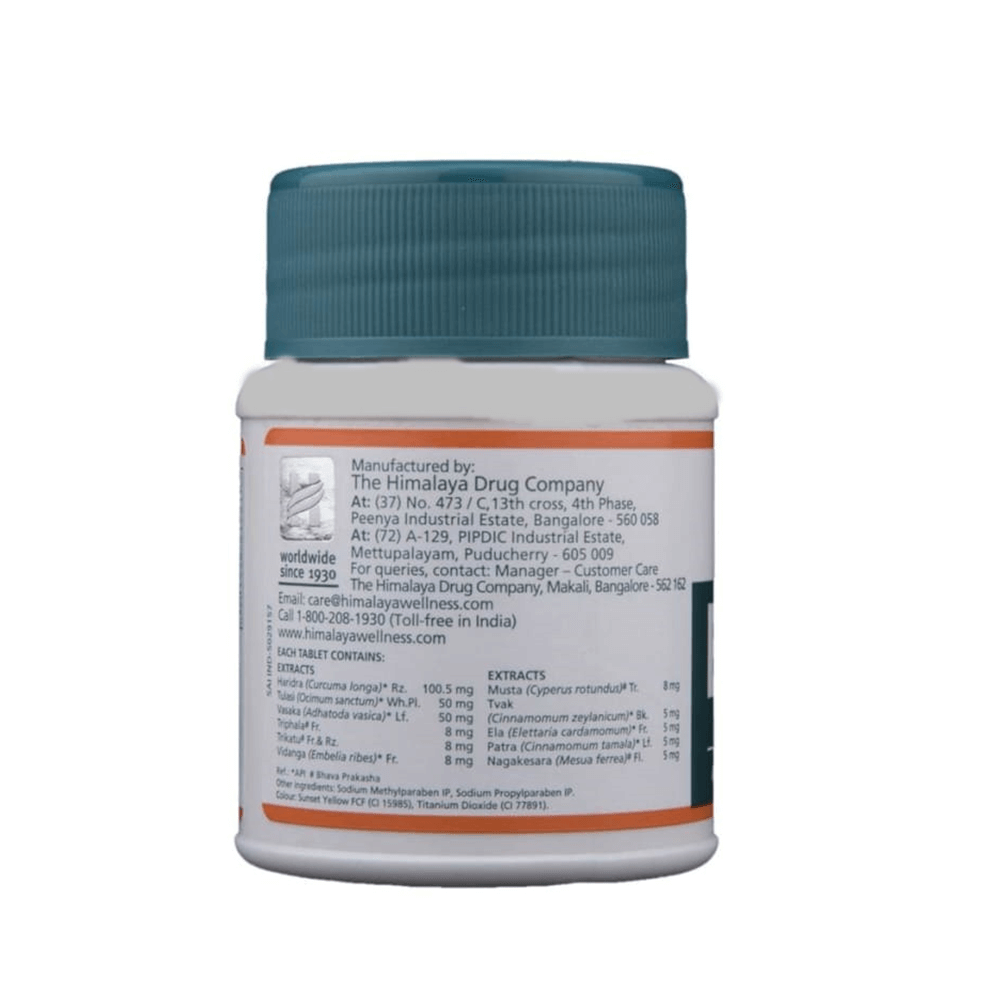 Himalaya Herbals - Bresol Tablets - Swadesiicart