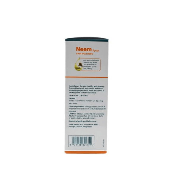 Himalaya Herbals Neem Syrup (200 ml) - Swadesiicart
