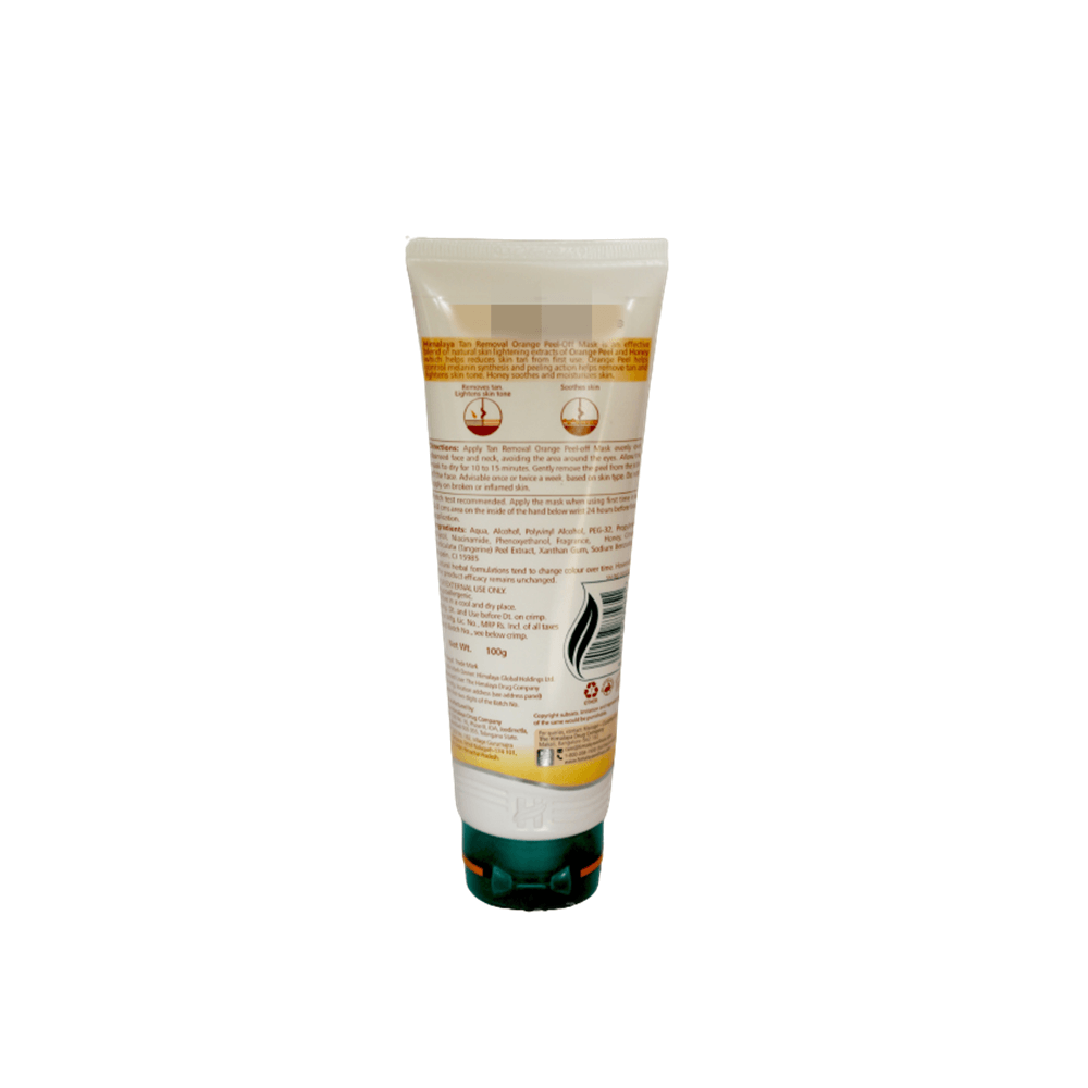 Himalaya Herbals Tan Removal Orange Peel-Off Mask - Swadesiicart