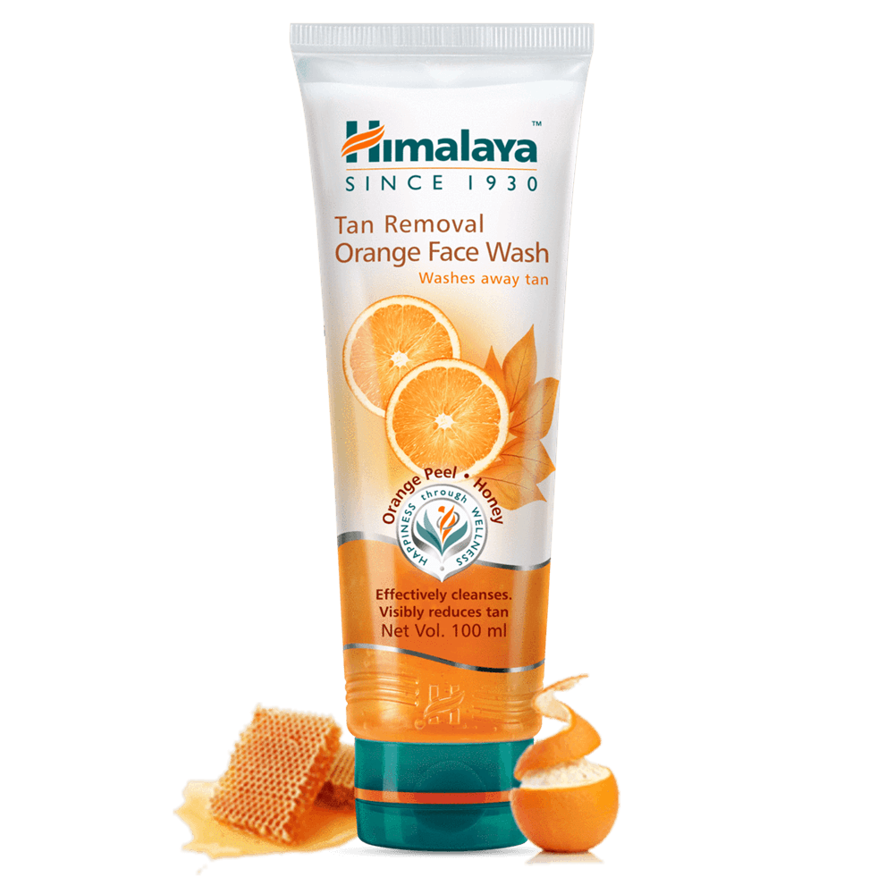 Himalaya Tan Removal Orange Face Wash - Swadesiicart