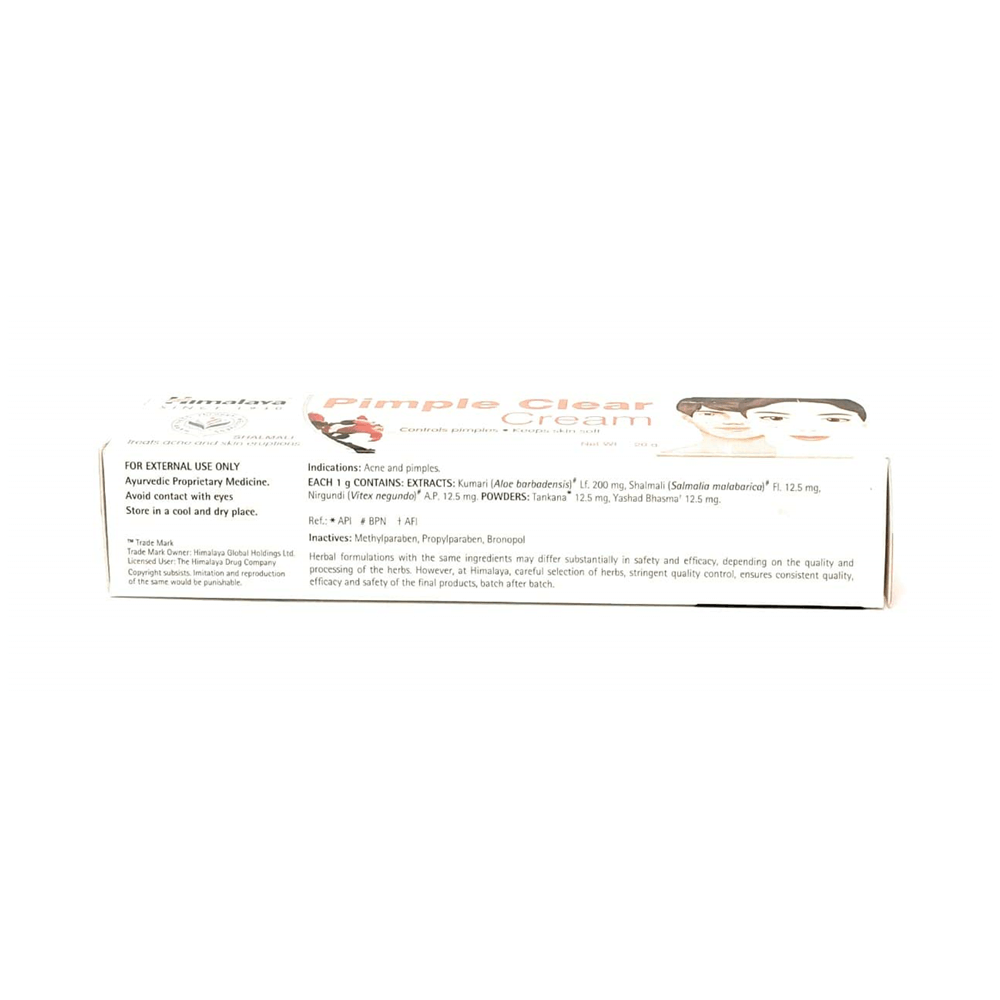 Himalaya Wellness Pimple Clear Cream - Swadesiicart