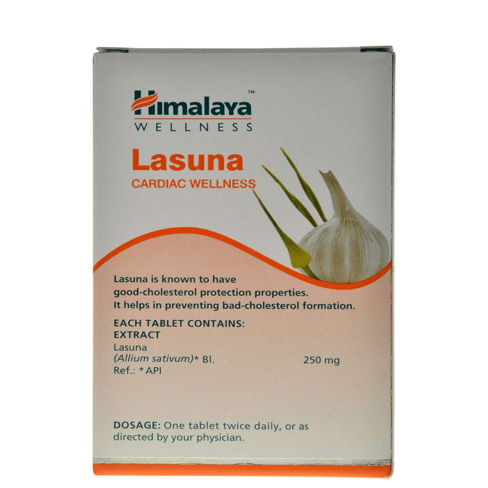 Himalaya Wellness Pure Herbs Lasuna Cardiac Wellness - Swadesiicart