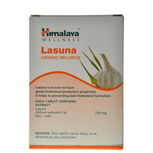 Himalaya Wellness Pure Herbs Lasuna Cardiac Wellness - Swadesiicart