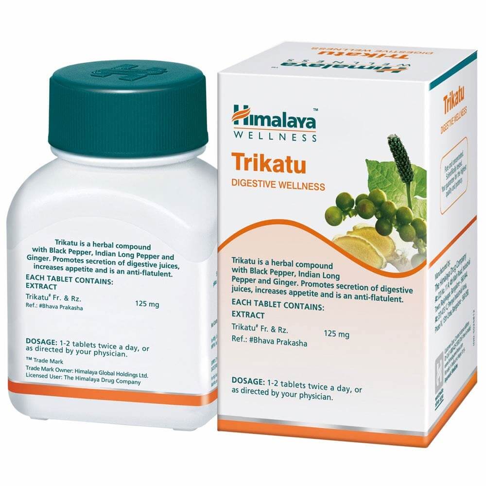 Himalaya Wellness Pure Herbs Trikatu Digestive Wellness - Swadesiicart