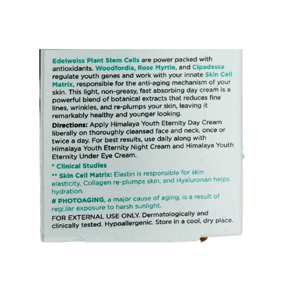 Himalaya Youth Eternity Day Cream - Swadesiicart