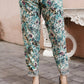 Sea Green Rayon Floral Printed Top with Matching Bottom - Eesha - Swadesiicart