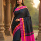 Exclusive Collection Block Print Pure Cotton Handloom Gorgeous Saree - Swadesiicart