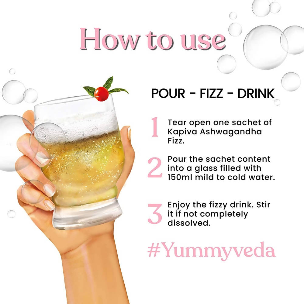 Kapiva Ayurveda Ashwagandha Fizz - Jeera | Swadesiicart