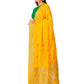 Mimosa Women's Gold Banarasi Art Silk Dupatta | Swadesiicart