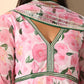 Pomcha Jaipur Pink Gul Rozi Sharara Set | Swadesiicart