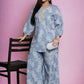 Ahalyaa Women's Traditional wear Tunic - Grey | Swadesiicart