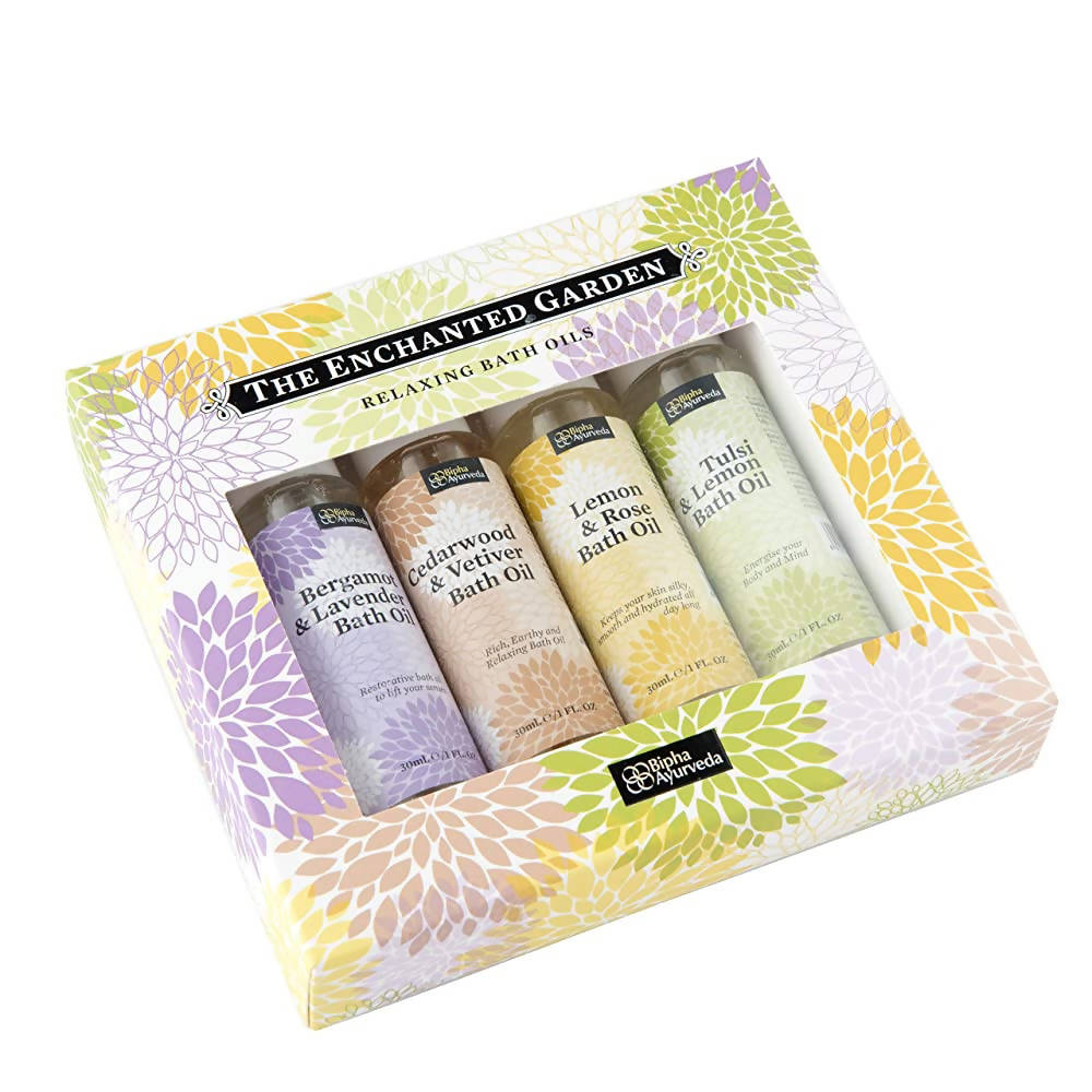 Bipha Ayurveda The Enchanted Garden Bath Oil Combo