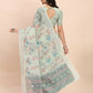 Shree Shyam Fashion Linen Cotton Light Green Saree