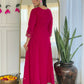 The52 Rani Women's Beautiful Embroidered Work Vichitra Silk Fabric Straight Kurta Pant and Dupatta Set - Swadesiicart