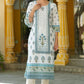 Juniper Women's Blue Printed Straight Kurta | Swadesiicart