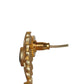 Joban Fashion Women Matte Gold Brass Earrings | Swadesiicart