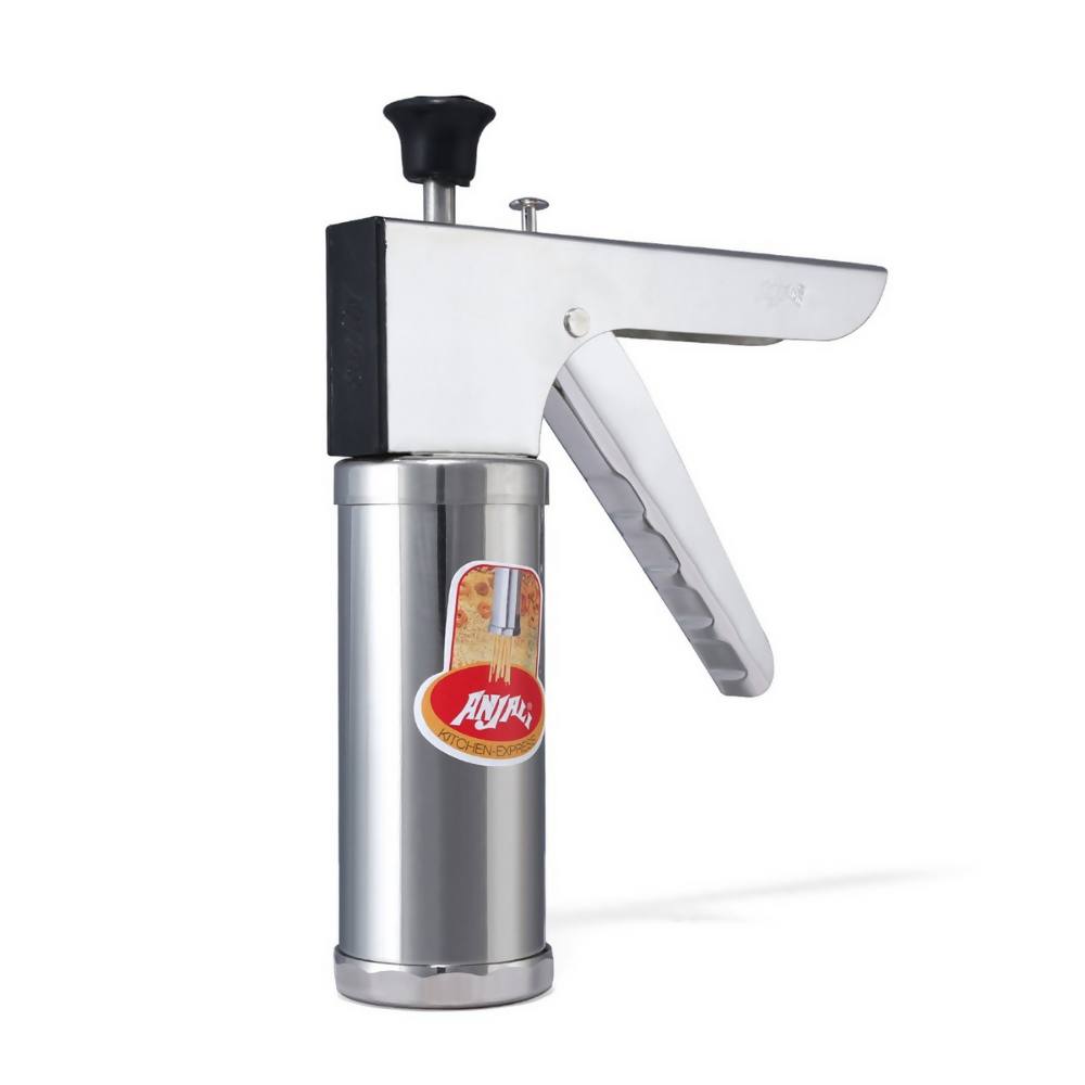 Anjali Kitchen Express Muruku Gripper with 12 Stailess Steel Jalis