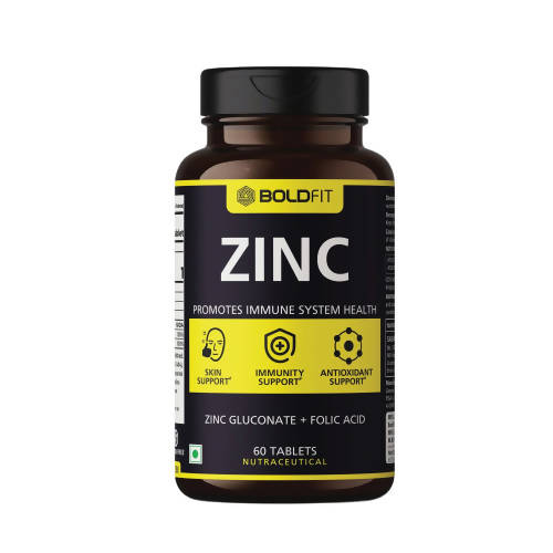 Boldfit Zinc Supplement Tablets | Swadesiicart