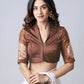 Vastranavya Ivory Mandala Print Free Hand Ready to Wear Saree | Swadesiicart