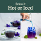 Butterfly Pea Flower Tea Herbal Tea Tisane, 1.76 oz