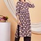 House of RP Women Blue& Multi Rayon Digital Print Kurta & Pant Set | Swadesiicart