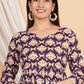 House of RP Women Blue& Multi Rayon Digital Print Kurta & Pant Set | Swadesiicart