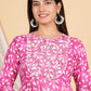 House of RP Women Rayon Cotton Floral Print Kurta ,Pant & Dupatta Set | Swadesiicart