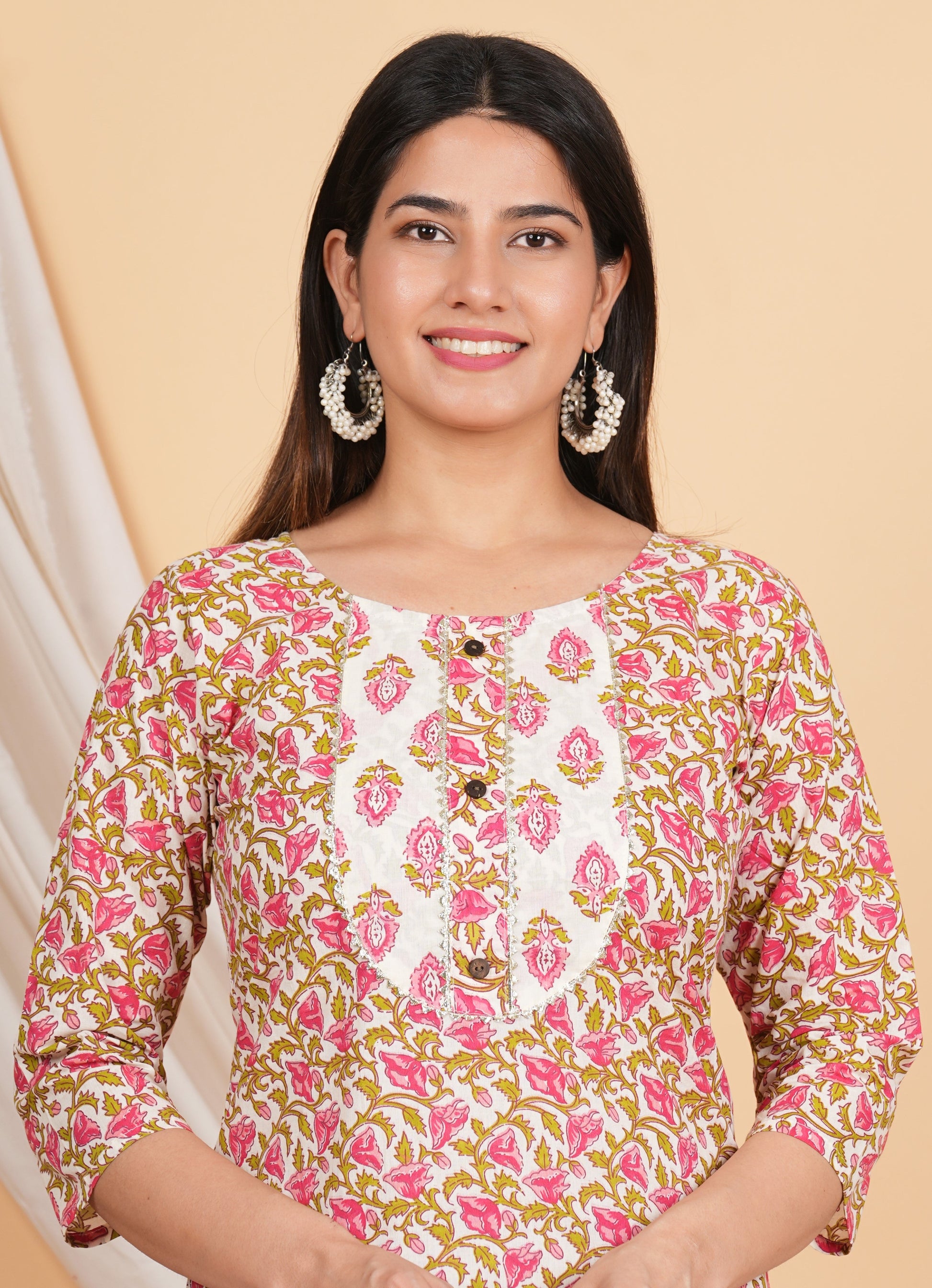 House of RP Women Rayon Floral Print Kurta & Pant Set | Swadesiicart