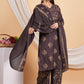 House of RP Wine Rayon Floral Print Kurta, Palazzo & Dupatta Set | Swadesiicart