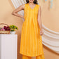 House of RP Women Orange Cotton Kurta & Pant Set | Swadesiicart