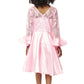 Asmaani Kids Party Wear Stylish Dresses, Perfect for Parties, Functions & Vacations - Pink