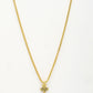 NVR Men's Gold-Polished Stainless Steel Pendant with Chain - Swadesiicart