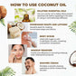 The Organic Forest Cold Pressed Coconut Oil - Swadesiicart
