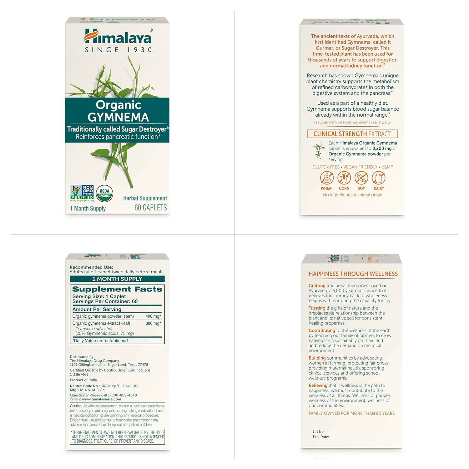 Himalaya Herbals Gymnema Caplets | Swadesiicart
