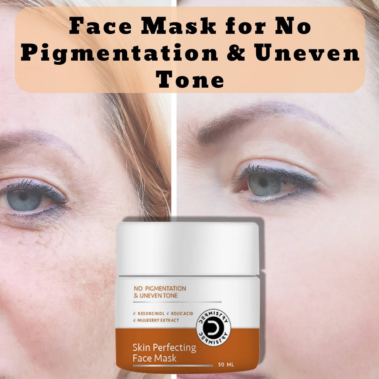 Dermistry Skin Perfecting Face Wash & Skin Perfecting Face Mask - Swadesiicart