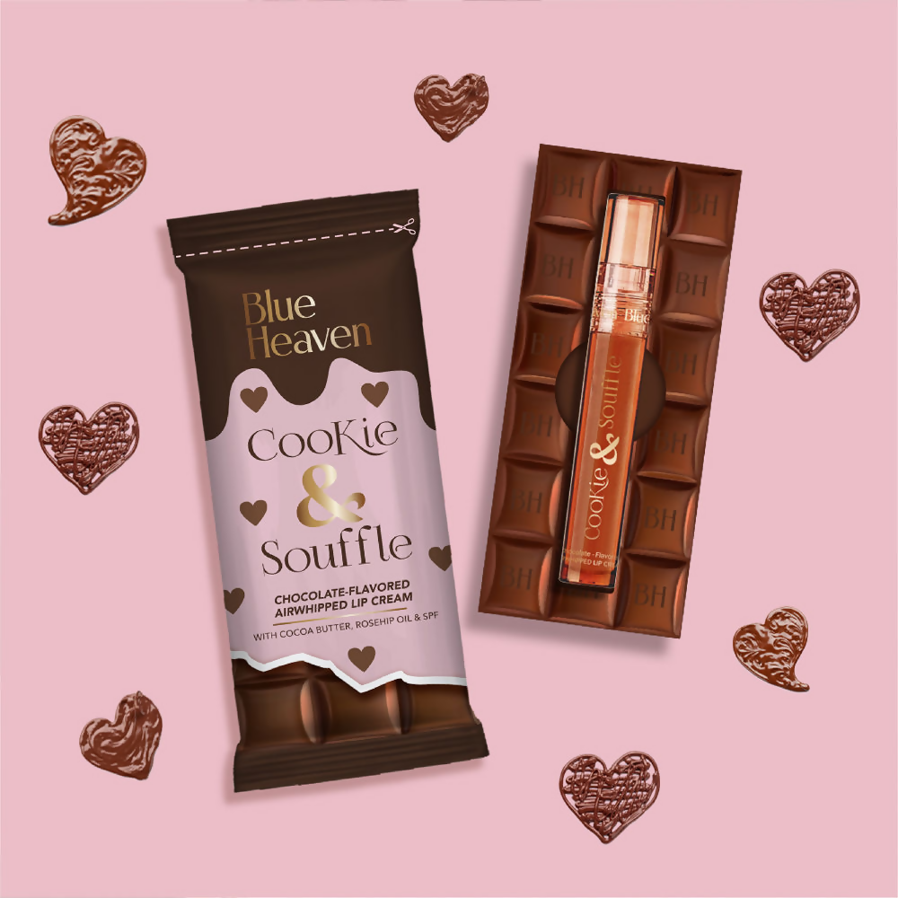Blue Heaven Cookie & Souffle Liquid Matte Lipstick - Hazelnut Hottie