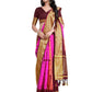 Mimosa Women's Banarasi Silk Multicolor Saree | Swadesiicart