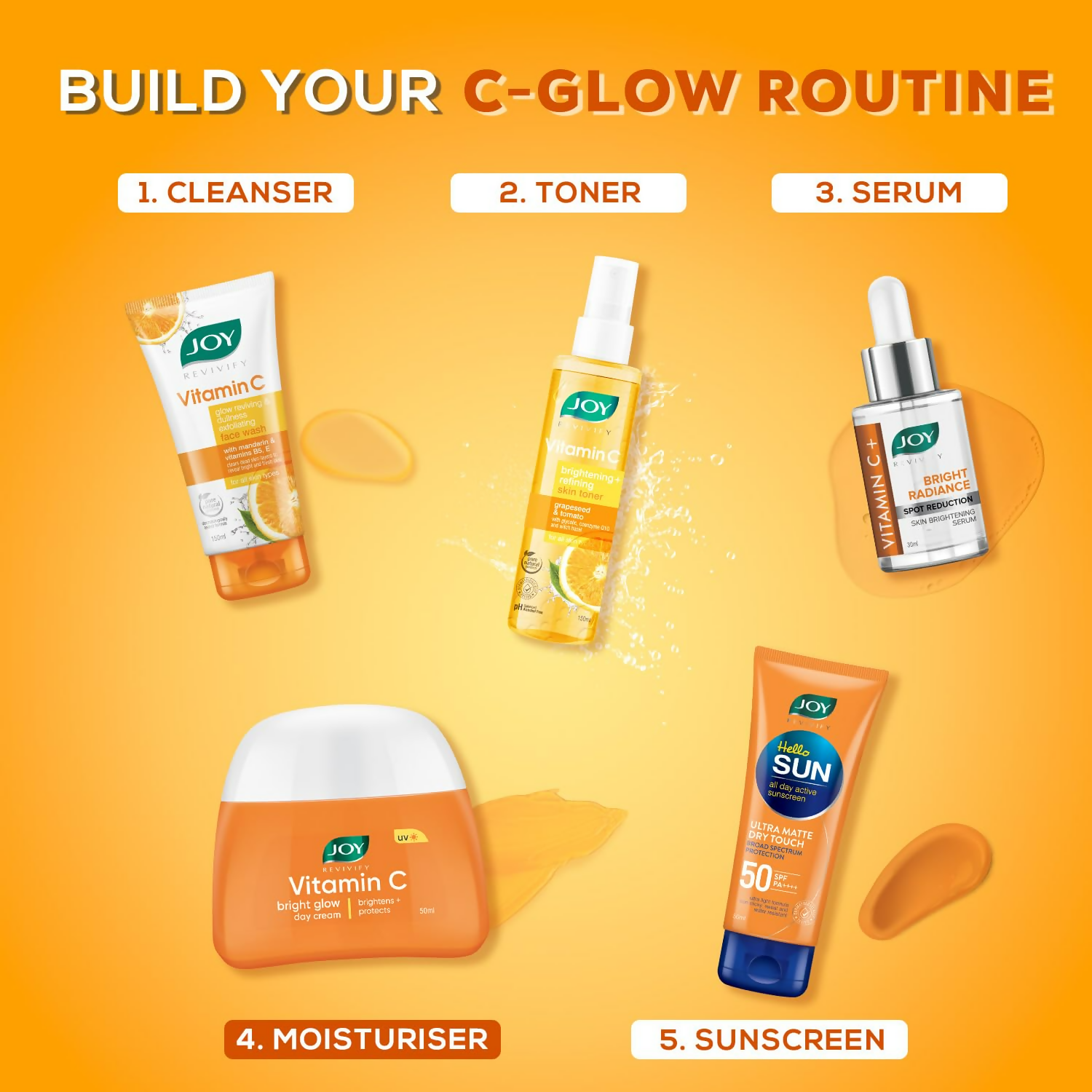 Joy Revivify Vitamin C Brightening Face Cream - Swadesiicart
