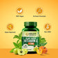 Himalayan Organics Plant Based Vitamin C + Zinc Double Immune Support Vegetarian Capsules | Swadesiicart