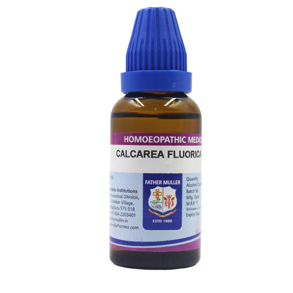 Father Muller Calcarea Fluorica Dilution - Swadesiicart