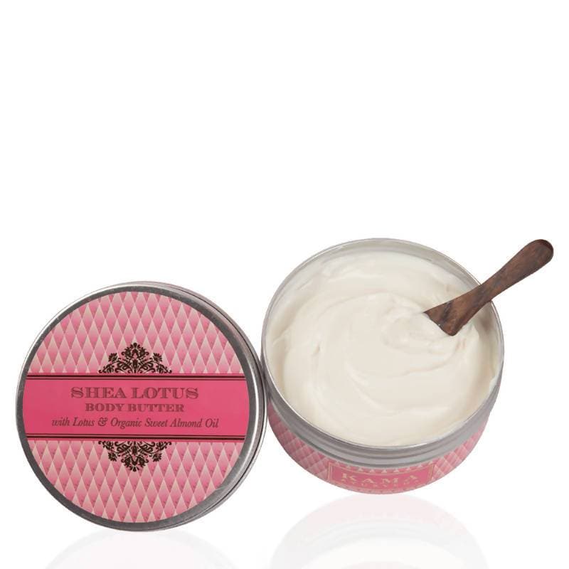 Kama Ayurveda Shea Lotus Body Butter 200gm - Swadesiicart
