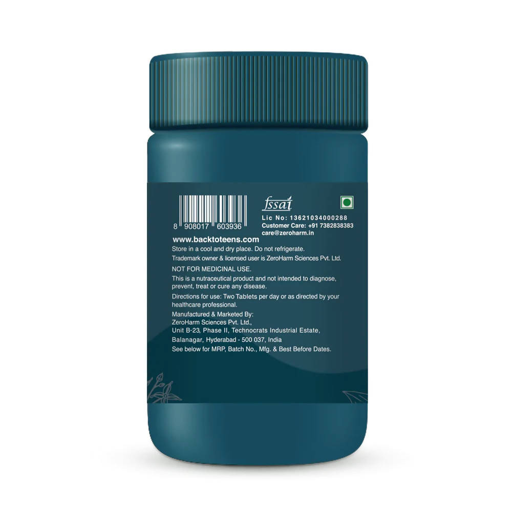 Zeroharm Back to Teens Tablets - Swadesiicart