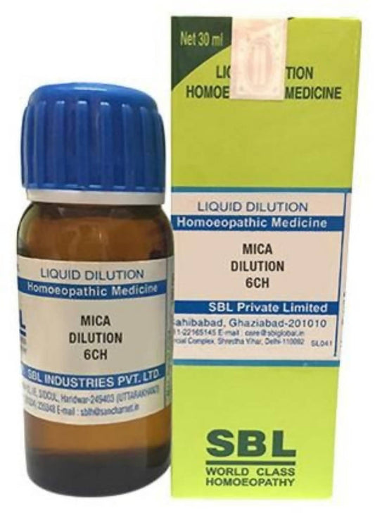 SBL Homeopathy Mica Dilution | Swadesiicart